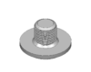 Cylindrical head screw, nickel-platedPos. 18 = Screw for barrel  and train wheel bridgePos. 25 = Screw for pallet bridgePos. 33 = Screw for lockPos. 34 = Screw for chronograph bridgePos. 44 = Screw for automatic device bridgePos. 46 = Screw for minute counterjumper