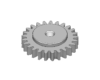 Driving pinion, assembled