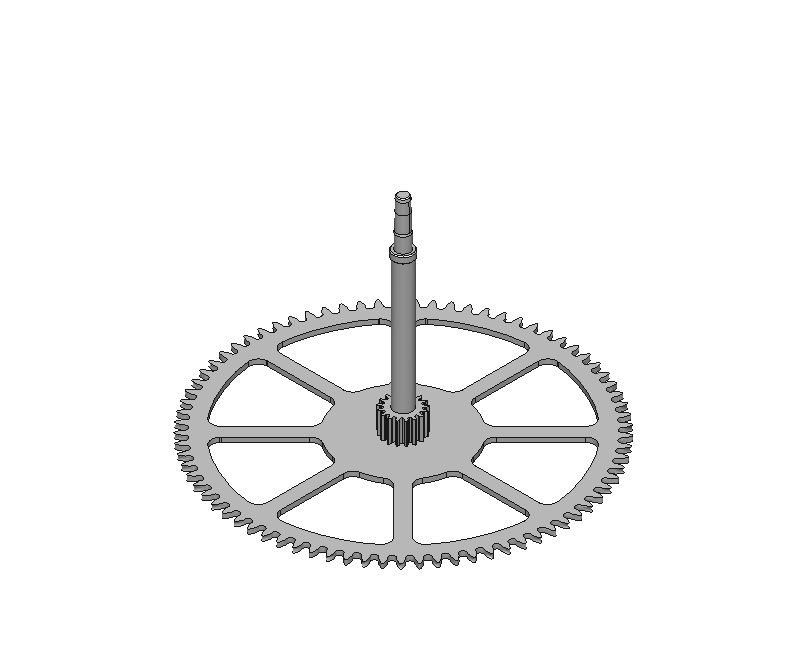 Ruota dei secondi, AIG 1, standard