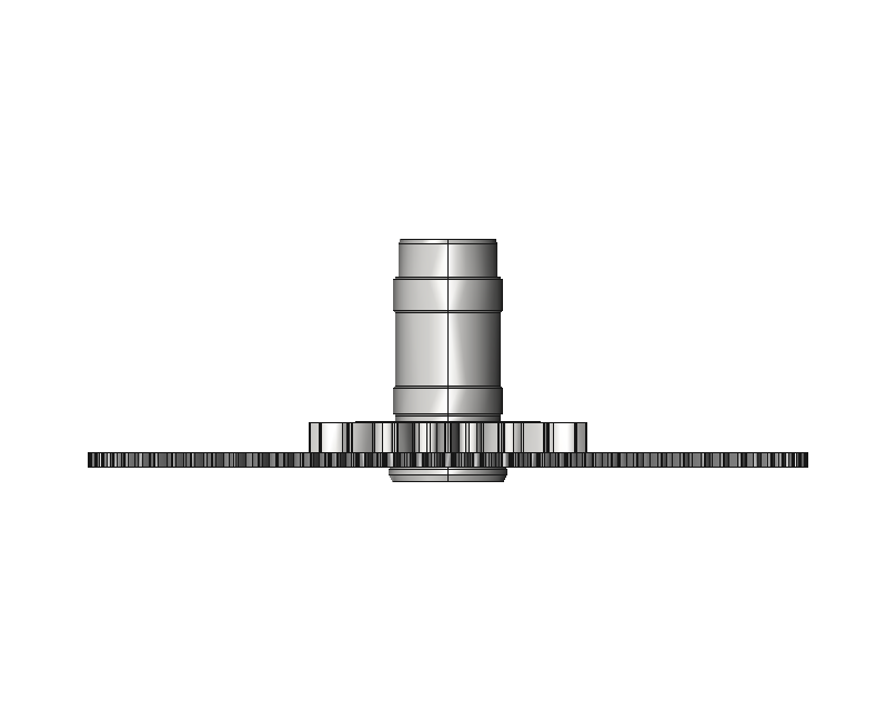 Pignone non secondario con ruota motrice H1, AIG 1