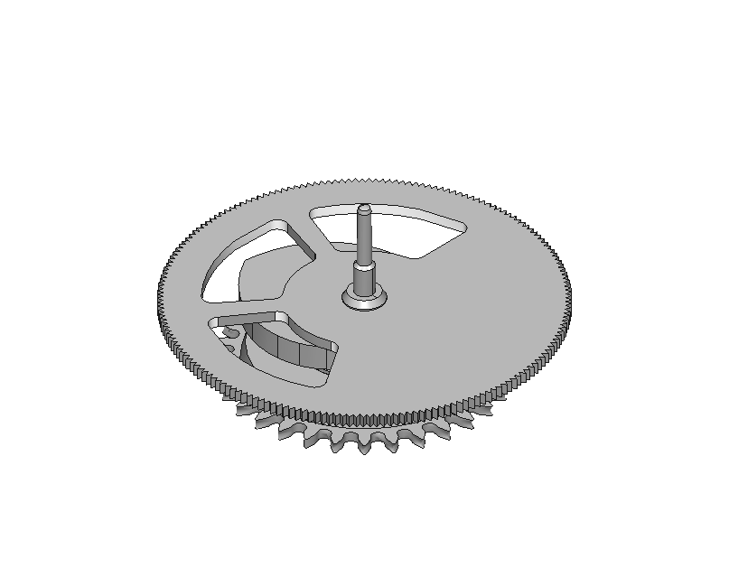 Roue compteuse d’heures