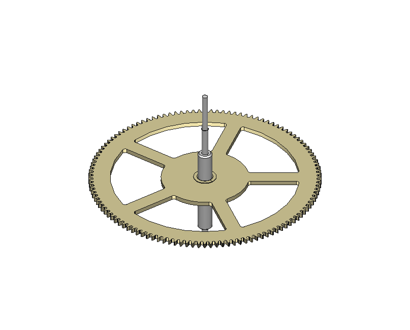 Roue de seconde, AIG 1