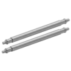 Spring bar with single flange, in steel. Diam: 1.80mm / For lug-to-lug width: 20mm